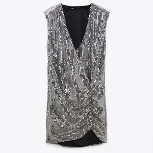 NWT Zara Sequin Dress